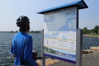 Pictou and inland to L.O.R.D.A. campsite.